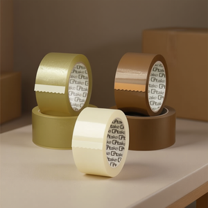 Take G Packaging <b>Tape</b> Adhesive <b>Clear</b> Brown Gold 48mm X 50m For Electronics And General Use - Product Image 3
