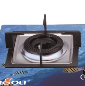 Vente en gros Cuisinière à <span class=keywords><strong>gaz</strong></span> encastrée à 2 brûleurs en verre avec brûleur en fonte - Product Image 4