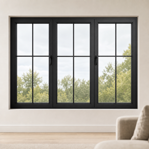 Fenêtres à battants en aluminium avec verre translucide, double vitrage Low-E, conformes aux normes AS2047 et AS2208, certifiées NAFS. - Product Image 4