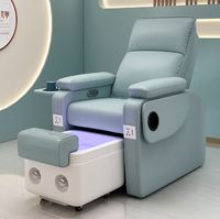 Fauteuil de pédicure professionnel K pour salon de beauté, avec massage complet, spa, fauteuil inclinable électrique pour manucure, multifonction, canapé de massage des pieds