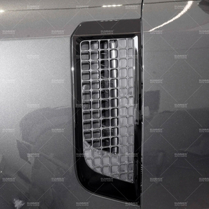 Piezas de automóviles de verano Guardabarros Lados Rejilla de entrada de aire Abs Fender Air Vent Outlet Cover para Landrover Defender 110 Partes del cuerpo - Product Image 2