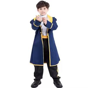 Disfraces de <span class=keywords><strong>Emperador</strong></span> para Niños, Disfraz de Rey Príncipe para Carnaval, con Pantalones y Top de Poliéster, para Niños, Inspirado en TV y Cine - Product Image 1