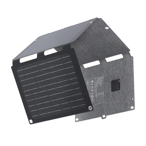 Panel Solar Monocristalino Plegable de Alta Eficiencia (22.4%) Alecter, 30W, Certificado TUV, Negro, Portátil, 32 Celdas, APH-FB82 - Product Image 1