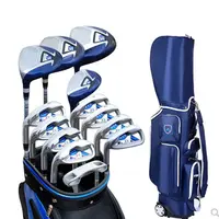 Wettbewerbs fähiger Preis Mann Linkshänder 13 Schläger mit Stand tasche Golfschläger Komplett set Volle Golfschläger-Sets mit Taschen