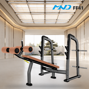 ม้านั่งออกกำลังกายแบบปรับระดับได้ รุ่น Commercial Compact Professional Decline Bench MND Fitness สำหรับผู้ซื้ออุปกรณ์ยิมในมิลาน รุ่น Heavy Duty - Product Image 1