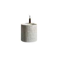 Lavabo mural en pierre artificielle de style Wabi-sabi, design moderne et simple, lavabo artistique de designer avec étagère de rangement