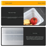 Hoge kwaliteit PP plastic BPA-vrij cateringapparatuur EU-stijl GN-bakken voedselveilige containers hotel restaurant