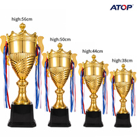 Trophée en métal personnalisé JINZUN pour le joueur le plus valorisant (MVP), trophée sportif en métal pour le joueur Rookie de l'année