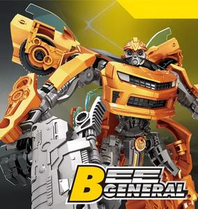 Figurine d'action de dessin animé d'anime, jouets pour enfants, modèle de <span class=keywords><strong>jouet</strong></span>, fonction lumineuse, transformation de <span class=keywords><strong>voiture</strong></span> en robot, cadeau royal, télécommande, échelle 1:12 - Product Image 3