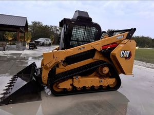 รถตักล้อยางมือสอง Caterpillar 299D รถตักดินดีเซลไฮดรอลิก รถตักสายพานยางสำหรับงานก่อสร้าง - Product Image 3