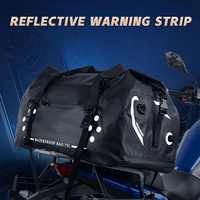 Sac de voyage pour moto, sacoche étanche pour selle de vélo, kit d'aventure pour Cruiser Touring, sac d'hydratation pour moto