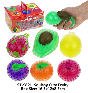 2023 fabbrica all'ingrosso nuovo Design Jumbo Squishy ananas/fragola giocattoli frutta cervello giocattolo spremere frutta <span class=keywords><strong>Anti</strong></span> <span class=keywords><strong>Stress</strong></span> - Product Image 3