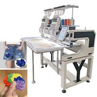 Nouvelle machine à broder à double tête Gensen QM-1202/1502 à écran tactile, facile à utiliser |   Zone de broderie haute précision 500x400mm