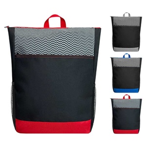 Sac à dos de voyage personnalisé extensible à fermeture roll-top, nouveau style, sac d'université, sac à dos décontracté imperméable avec fermeture éclair pour ordinateur portable - Product Image 1