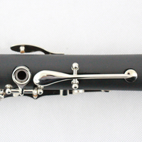 OEM Focustyle Matte BB Bass Clarinet with Bakelite Hard Rubber Body Nickel Silver Keys Barrel 17-Key Woodwind Instrument