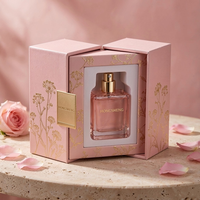 Boîte cadeau personnalisée pour huiles essentielles, boîte à couvercle rabattable, boîte cadeau en papier pour les fêtes, sur commande, boîte cadeau à double porte