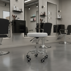 Silla de Barra Redonda Moderna y Sencilla, Giratoria y con Altura Ajustable, Taburete Alto para el Hogar y <span class=keywords><strong>Bar</strong></span> - Product Image 2