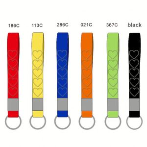 Hot Sale Custom logo Silicone <b>Fidget</b> <b>Keychain</b> Mini Push Pop Bubble Bracelet <b>Keychain</b> - Product Image 3