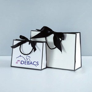 Sacs en papier personnalisés pour vêtements, chaussures, cadeaux, colis, bijoux, sacs à poignée, emballage imprimé, sacs de shopping en papier pour pulls, vêtements - Product Image 2