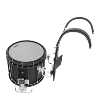High-End Marching Snare Drum EVANS Drumhead Indoor Percussion Winter Guard Snare Drum with Carrier