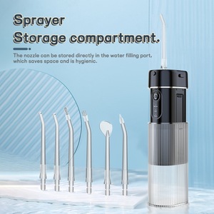 Irrigador Bucal Portátil Mini con Tanque de Agua Retráctil, Inalámbrico, Resistente al Agua IPX8, 3 Modos, para Viajes - Product Image 2