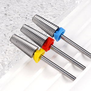 Fraise à ongles en carbure de tungstène 5-en-1 de 3/32 pouces, fraise cylindrique 4XC pour l'élimination rapide du gel dur et de l'acrylique - Product Image 3