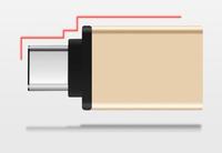 Prix usine USB 3.1 USB 3.0 Adaptateur Offres Spéciales Type C USB 3.0 Transmission de données Multiples Couleurs Type C OTG