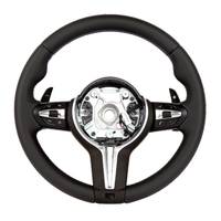 Volant de voiture multifonctionnel modifié en cuir pleine fleur à 3 branches pour Mercedes-Benz 1999-2018 Série 3 / E46 / M3 / E39 / E83