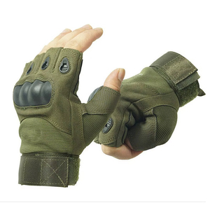 Gants tactiques mi-doigts antidérapants à coque rigide résistants à l'usure pour le sport et l'entraînement en extérieur - Product Image 2