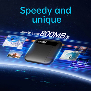 500GB 1TB <b>2TB</b> Portable SSD up to 800MB/s USB 3.2 External Solid State Drive External SSD - Product Image 6