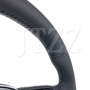 Para <span class=keywords><strong>Audi</strong></span> A3 RS3 <span class=keywords><strong>A4</strong></span> RS4 A5 RS5 2018 2021 2022 <span class=keywords><strong>2023</strong></span> 2024 Alcantara volante de cuero interior del coche - Product Image 3