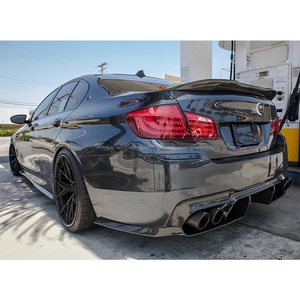Aileron arrière de type PSM en fibre de carbone, à simple voile, pour BMW Série 5 F10 540i 550i M5, pare-chocs arrière - Product Image 3
