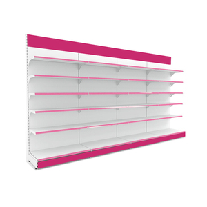 Prezzo di fabbrica doppio lato metallico negozio al dettaglio supermercato Gondola scaffalatura scaffale per negozio - Product Image 3