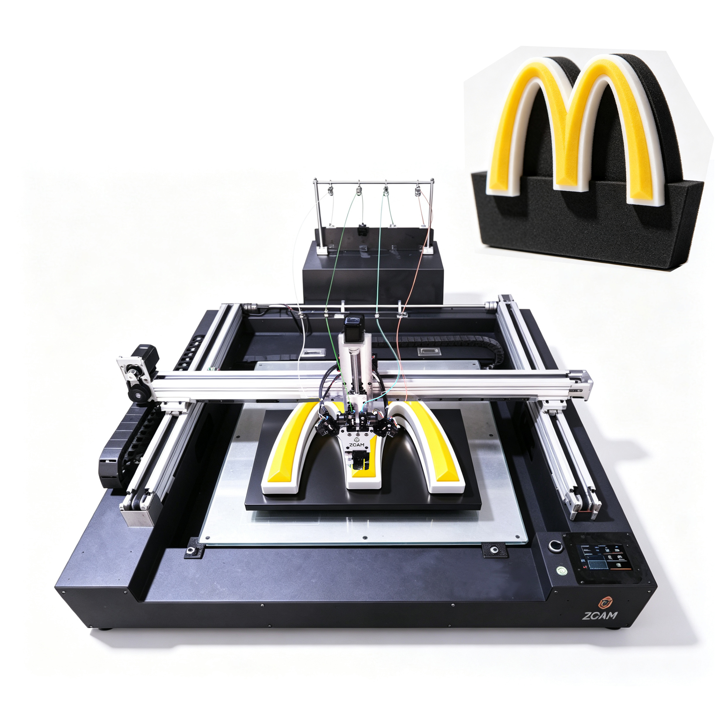 Zhencai Large Format Industrial 3D Printer for Outdoor Signage