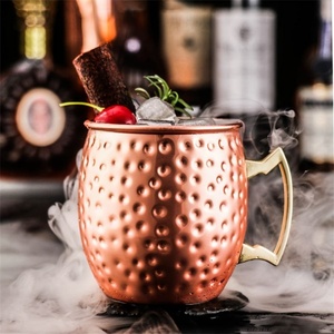 Mug à bière de qualité supérieure, en <span class=keywords><strong>cuivre</strong></span> alimentaire, Canecas De Cobre, mug <span class=keywords><strong>Moscow</strong></span> <span class=keywords><strong>Mule</strong></span> avec poignée - Product Image 5