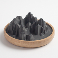 Diffuseur en pierre de diatomite en forme de montagne, aromathérapie, pierre aromatique unique, zen, vente en gros, désodorisant d'air