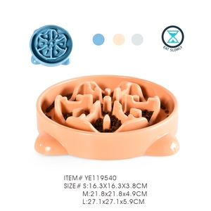 25 anos fabricante pet suprimentos por atacado, <span class=keywords><strong>silicone</strong></span> durável, quebra-cabeça lenta do cão, alimentador, tigela - Product Image 4