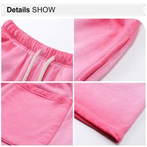 Wholesale Custom 430gsm Cotton Heavyweight Vintage <strong>Shorts</strong> Custom Embroidered Streetwear Blank <strong>Mens</strong> Sweat <strong>Shorts</strong> - Product Image 4