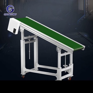 Gıda Sınıfı Hatları için Özelleştirilebilir Eğimli Zincirli Konveyör, Küçük 304 Paslanmaz Çelik PVC, Otomatik 380V/220V/110V 300kg - Product Image 2