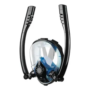 老派驯服氯丁橡胶商用风格耳套套装酷专业乐队fullo面部潜水潜水面罩