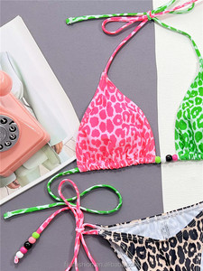 <span class=keywords><strong>Bikini</strong></span> Pantai Mewah Berhias Mikro Permata Model Perban Wanita Custom Private Label FYA41 - Product Image 4