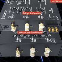 Égaliseur de voiture 6 bandes EQ 3 voies 4 canaux avec crossover passif pour système audio d'amplificateur de voiture