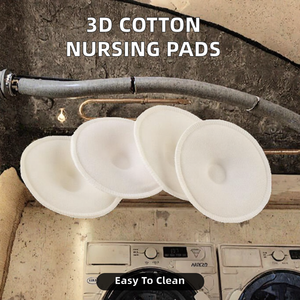 แผ่นซับน้ำนมแบบสามมิติ ผ้าฝ้ายหนาพิเศษ ป้องกันการไหลซึม ซักได้ นำกลับมาใช้ใหม่ได้ สำหรับ<span class=keywords><strong>คุณ</strong></span><span class=keywords><strong>แม่</strong></span><span class=keywords><strong>ตั้ง</strong></span><span class=keywords><strong>ครรภ์</strong></span> - Product Image 3