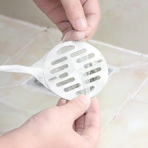 Floor <b>Drain</b> Filter 100 Pack Disposable Circle Shape For Bathroom Kitchen Sink Eco Friendly - Product Image 3