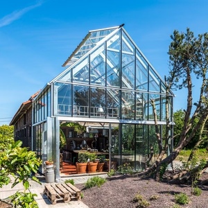 Serre en verre trempé de qualité supérieure, toit 4 mm, <span class=keywords><strong>mur</strong></span> rideau extérieur, solarium, mariages, événements, verre de sécurité haute résistance - Product Image 5
