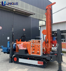 Plate-forme de forage de puits diesel portable 22hp avec pompe à eau hydraulique faible profondeur de forage de 300m roulement de moteur comme composants de base - Product Image 5