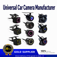 Caméra de recul universelle étanche avec vision nocturne 720P HD pour véhicule, compatible ADAS AHD