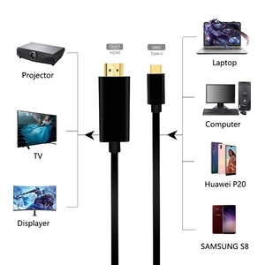 Cable Adaptador Justlink de 1.8m (6 pies), 4K 30Hz, <span class=keywords><strong>USB</strong></span> 3.1 Tipo C a HDMI, Macho a Macho, para Teléfono y TV - Product Image 5