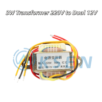 Alimentation électrique AI-KSEN 3W5W10W30W50W Transformateur 220V vers simple/double 6V/9V/12V/15V/18V/24V