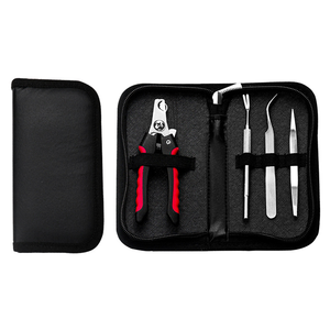 Pince à épiler professionnelle durable en acier inoxydable et plastique, lot de 4, écologique, pour l'élimination des tiques, coupe-ongles, outils pour éliminer les peaux mortes, pour animaux de compagnie - Product Image 5